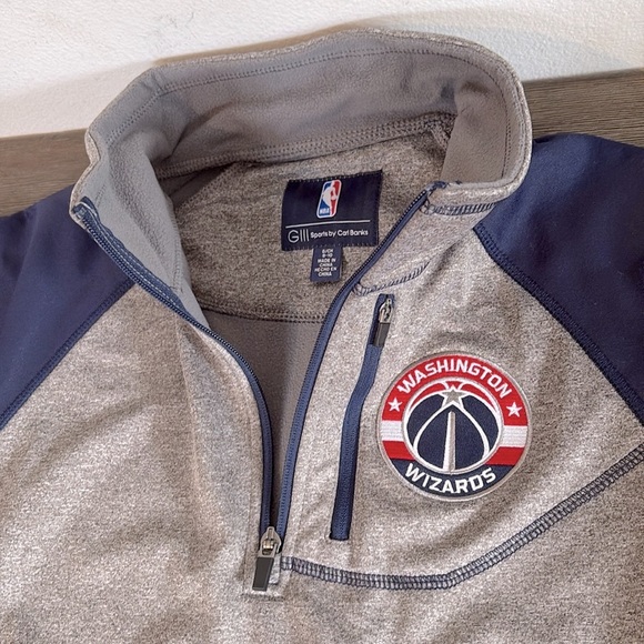 NWT [G-III] Washington Wizards NBA 1/4 Zip Pullover Sports Jacket Youth S (8-10) - Picture 7 of 13